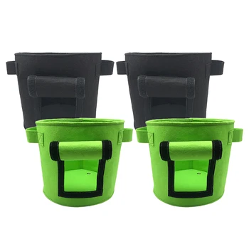 4Pcs Balcony Garden Potato Vegetable Planter Grow Bags, Non Woven Bags
4Pcs Balcony Garden Potato Vegetable Planter Grow Bags, Non Woven Bags