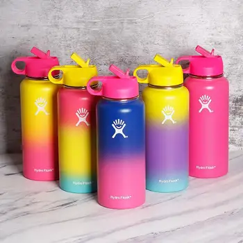 Hydro Flask Bottle Water Sport Stainless Steel Sport Bottle Double Wall Vacuum Insulation Water Flask Wide Mouth 18oz/32oz/40oz
Hydro Flask Bottle Water Sport Stainless Steel Sport Bottle Double Wall Vacuum Insulation Water Flask Wide Mouth 18oz/32oz/40oz