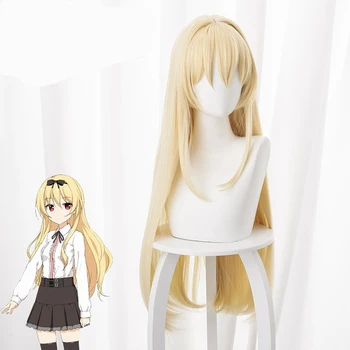 Arifureta Shokugyou de Sekai Saikyou Yue Cosplay Wig 80cm Long Yellow Cosplay Wigs Synthetic Hair Perucas 
Arifureta Shokugyou de Sekai Saikyou Yue Cosplay Wig 80cm Long Yellow Cosplay Wigs Synthetic Hair Perucas