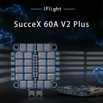 IFlight SucceX 60A V2 Plus 2-6S BLheli_32 4in1 Dshot1200 Brushless ESC for RC Drone FPV Racing Freestyle Long Range FPV Stacks
IFlight SucceX 60A V2 Plus 2-6S BLheli_32 4in1 Dshot1200 Brushless ESC for RC Drone FPV Racing Freestyle Long Range FPV Stacks