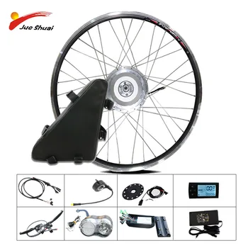 BAFANG 48V 500W Electric Bike Brushless Gear Hub Motor 26"700C Conversion Kit with Battery Kit bicicleta eletrica Ebike bicycle
BAFANG 48V 500W Electric Bike Brushless Gear Hub Motor 26"700C Conversion Kit with Battery Kit bicicleta eletrica Ebike bicycle