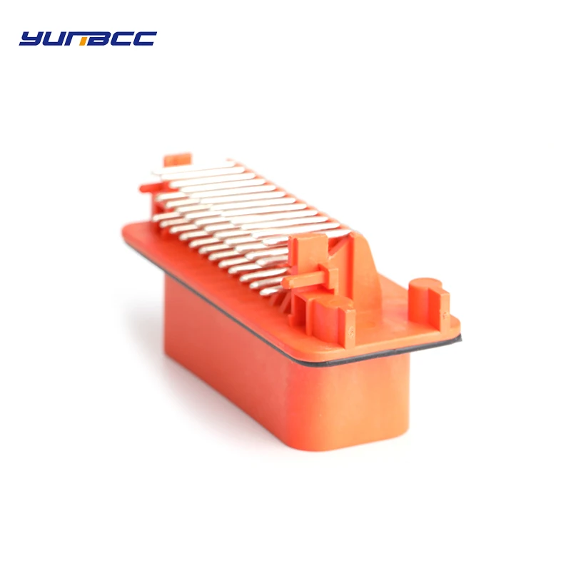 1 set 35 pin connector harness for core car Sealed waterproof connector Orange component header ECU plug 776163-6
1 set 35 pin connector harness for core car Sealed waterproof connector Orange component header ECU plug 776163-6