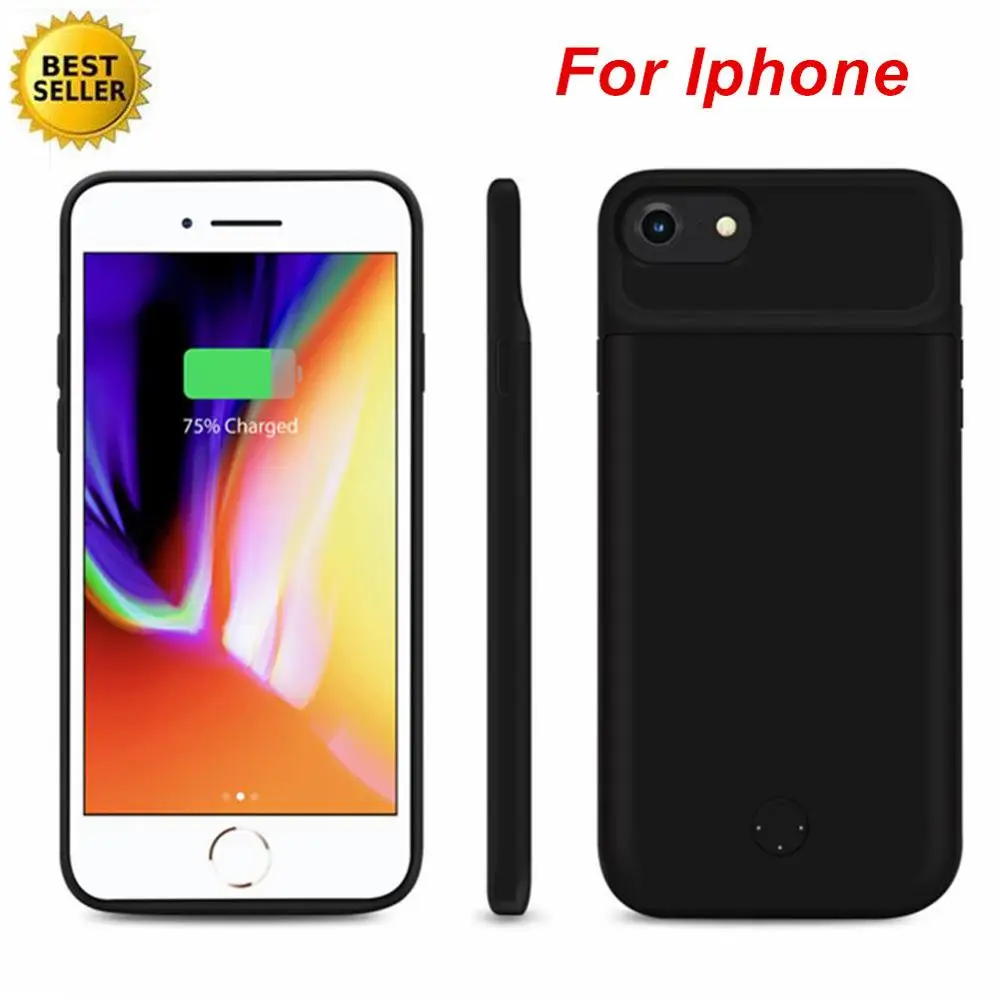 For Iphone 6 6S 7 8 6 Plus 7 Plus 8 Plus X XS XR XS Max Battery Charger Case Smart Silica gel Material Battery Case Power Bank
For Iphone 6 6S 7 8 6 Plus 7 Plus 8 Plus X XS XR XS Max Battery Charger Case Smart Silica gel Material Battery Case Power Bank