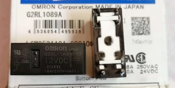 Реле Omron G2RL-1A4-E-CF G2RL1A4ECF 12VDC новинка 10 шт. | Безопасность и защита