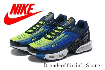 NIKE Air Max Plus 3 men's Running Shoes Air Cushion Breathable Running Shoes blue black original Size 40-45
NIKE Air Max Plus 3 men's Running Shoes Air Cushion Breathable Running Shoes blue black original Size 40-45