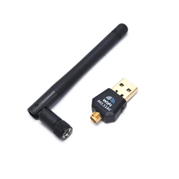 1200Mbps Dual Band 2.4/5Ghz Wireless USB 2.0 WiFi Network Adapter For Laptop
1200Mbps Dual Band 2.4/5Ghz Wireless USB 2.0 WiFi Network Adapter For Laptop