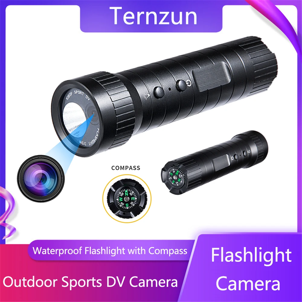 Handheld Self-defense Lighting Flashlight Camera Multifunction Portable Outdoor Sports Adventure Recorder Camera with Compass
Handheld Self-defense Lighting Flashlight Camera Multifunction Portable Outdoor Sports Adventure Recorder Camera with Compass