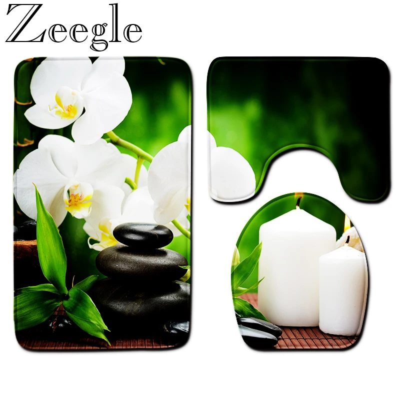 Zeegle 3pcs Non-slip Bathroom Carpet Set Bath Mat Anti-slip Toilet Rug Absorbent Foot Mat Shower Rug Memory Foam Bathroom Rug
Zeegle 3pcs Non-slip Bathroom Carpet Set Bath Mat Anti-slip Toilet Rug Absorbent Foot Mat Shower Rug Memory Foam Bathroom Rug