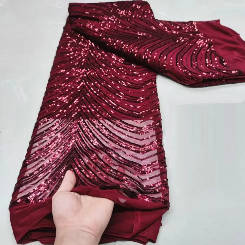 NYLN13 винного цвета Африканское Сетчатое кружево с блестками, модный стиль вышитый французский Тюль кружевная ткань для вечерние ринки/свадебного платья
NYLN13 винного цвета Африканское Сетчатое кружево с блестками, модный стиль вышитый французский Тюль кружевная ткань для вечерние ринки/свадебного платья