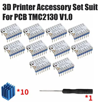 3D Printer Accessory Set Suit For PCB TMC2130 V1.0 StepStick Mute Driver*10PCS Eliminator*5PCS 3D Printer Accessories
3D Printer Accessory Set Suit For PCB TMC2130 V1.0 StepStick Mute Driver*10PCS Eliminator*5PCS 3D Printer Accessories