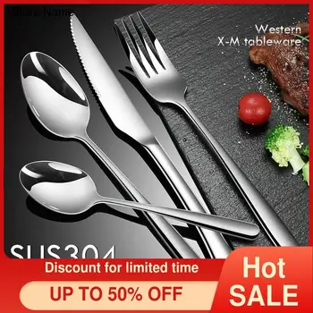 Thickened Hotel Steak Knife, Fork and Spoon Plate Set High-End Household Net Red Three-Piece Full Western Knife
Thickened Hotel Steak Knife, Fork and Spoon Plate Set High-End Household Net Red Three-Piece Full Western Knife