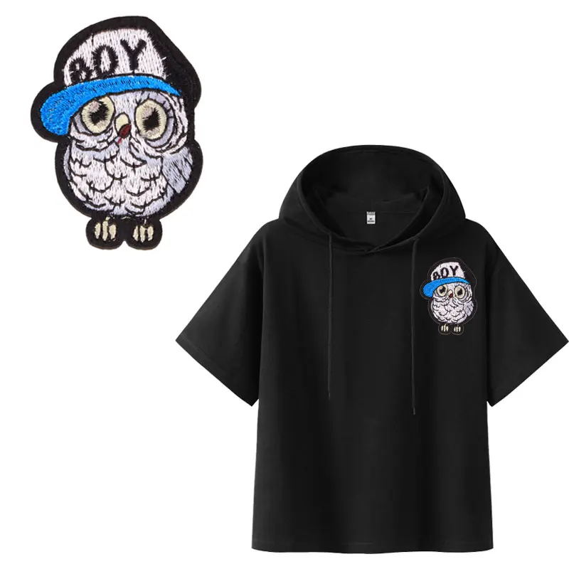 Cute Animal owl Patch Iron on Patches for Clothes Heat Transfer Badge Sew on Sticker for Kids Clothing Embroidery Applique DIY G
Cute Animal owl Patch Iron on Patches for Clothes Heat Transfer Badge Sew on Sticker for Kids Clothing Embroidery Applique DIY G