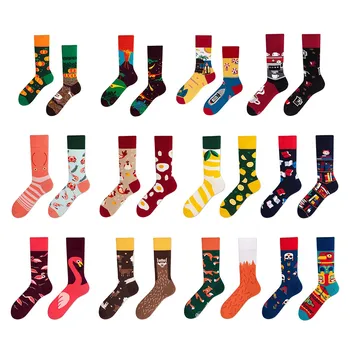 A+B New Men Women Cotton Socks Novelty Asymmetric Colorful Funny Dress Socks 
A+B New Men Women Cotton Socks Novelty Asymmetric Colorful Funny Dress Socks