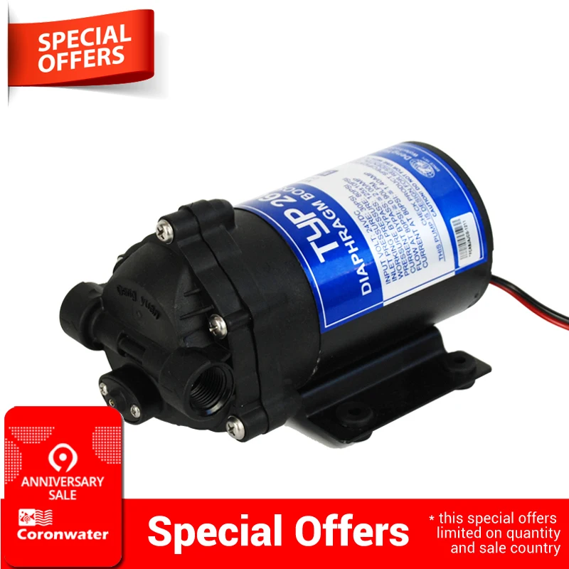 100gpd Water Filter RO Booster Pump for Increase Reverse Osmosis System Pressure
100gpd Water Filter RO Booster Pump for Increase Reverse Osmosis System Pressure