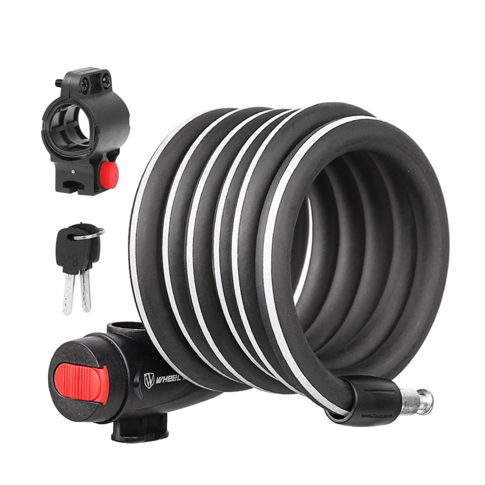 2021 Bike Lock Code Combination Bicycle Lock 1.8m Bicycle Security Lock Bicycle Equipment MTB Anti-theft Lock Surface reflective 
2021 Bike Lock Code Combination Bicycle Lock 1.8m Bicycle Security Lock Bicycle Equipment MTB Anti-theft Lock Surface reflective