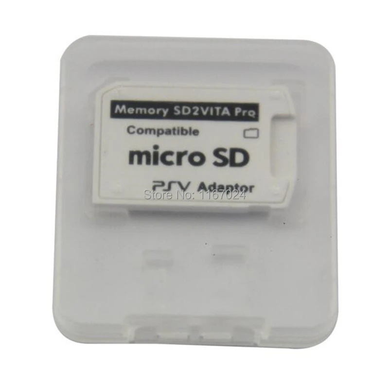 100PCS/Lot Version 5.0 SD2Vita Adapter for PS Vita 1000 2000 Memory Card Slot for PSVita Micro SD card Reader Adapter
100PCS/Lot Version 5.0 SD2Vita Adapter for PS Vita 1000 2000 Memory Card Slot for PSVita Micro SD card Reader Adapter