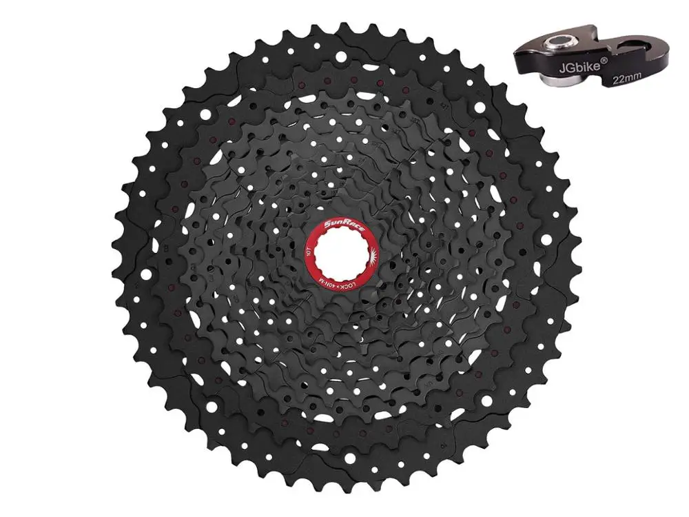 Sunrace XD Cassette 12 Speed CSMZ91X Wide Ratio MTB Cassette for Mountain Bike Including Extender for SRAM XD Driver
Sunrace XD Cassette 12 Speed CSMZ91X Wide Ratio MTB Cassette for Mountain Bike Including Extender for SRAM XD Driver