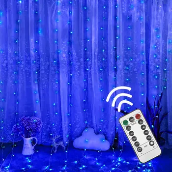 300 LED 8 Modes Remote Control fairy String Lights Christmas 5V USB led Wedding Party Fairy Lights garland Curtain Garden Decor
300 LED 8 Modes Remote Control fairy String Lights Christmas 5V USB led Wedding Party Fairy Lights garland Curtain Garden Decor