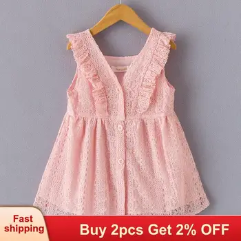 Girls Dress New Summer Brand Girl Birthday Kids Princess Dress Design for Baby Girls Children Solid Color Lace Sleeveless Dress
Girls Dress New Summer Brand Girl Birthday Kids Princess Dress Design for Baby Girls Children Solid Color Lace Sleeveless Dress