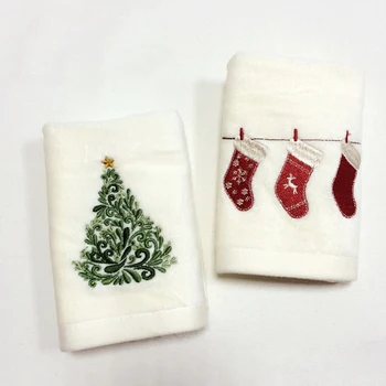 Christmas Series Cotton Towels Christmas Bells Christmas Tree Stockings Towels Towels Decoration Gifts Embroidered Towels Christ
Christmas Series Cotton Towels Christmas Bells Christmas Tree Stockings Towels Towels Decoration Gifts Embroidered Towels Christ