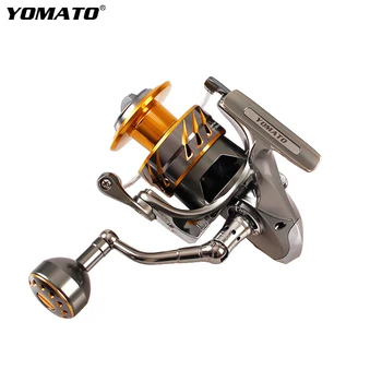 YOMATO ST4000-ST10000 Saltwater Spinning Jigging Fishing Reel 12BB Alloy Reel 35Kg Drag Power Design Rigid Metal loy
YOMATO ST4000-ST10000 Saltwater Spinning Jigging Fishing Reel 12BB Alloy Reel 35Kg Drag Power Design Rigid Metal loy