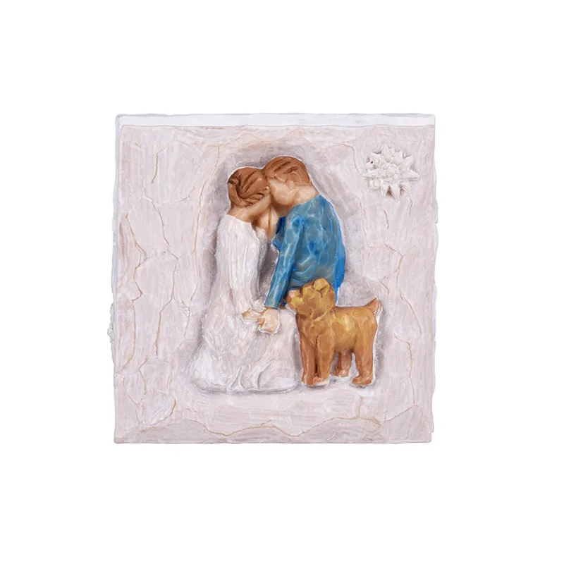Romantic Resin Sculpted Hand-Painted Decorative Box Keepsake Box,for Jewelry,Keys,Notes,Changes -Couple Love 1075 JSYS
Romantic Resin Sculpted Hand-Painted Decorative Box Keepsake Box,for Jewelry,Keys,Notes,Changes -Couple Love 1075 JSYS