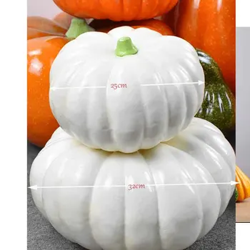 Halloween White Artificial Pumpkins Harvest Fall Harvest Thanksgiving Home Decor Photography Props
Halloween White Artificial Pumpkins Harvest Fall Harvest Thanksgiving Home Decor Photography Props
