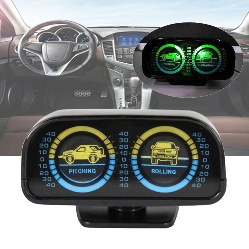 2 In 1 Angle Declinometer Slope Meter Balancer ABS Car 12V w/ LED Backlight Gradient Tool Vehicle Inclinometer
2 In 1 Angle Declinometer Slope Meter Balancer ABS Car 12V w/ LED Backlight Gradient Tool Vehicle Inclinometer