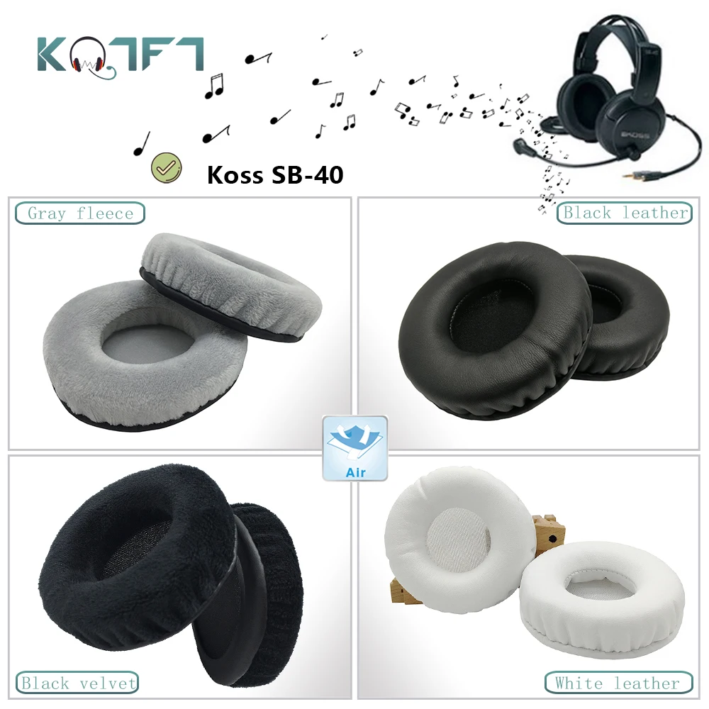 KQTFT flannel 1 Pair of Replacement Ear Pads for Koss SB-40 Headset EarPads Earmuff Cover Cushion Cups
KQTFT flannel 1 Pair of Replacement Ear Pads for Koss SB-40 Headset EarPads Earmuff Cover Cushion Cups