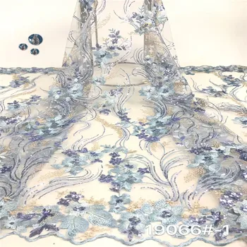 Madison African Lace Fabric 5 yards 2019 High Quality Lace Tulle French Embroidered Mesh Lace Fabric For Women Dress
Madison African Lace Fabric 5 yards 2019 High Quality Lace Tulle French Embroidered Mesh Lace Fabric For Women Dress