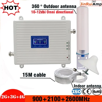 2g 3g 4g Tri Band signal repeater gsm 900 2100 2600 GSM WCDMA UMTS LTE Cellular signal booster 900/2100/2600mhz Amplifier kit 
2g 3g 4g Tri Band signal repeater gsm 900 2100 2600 GSM WCDMA UMTS LTE Cellular signal booster 900/2100/2600mhz Amplifier kit