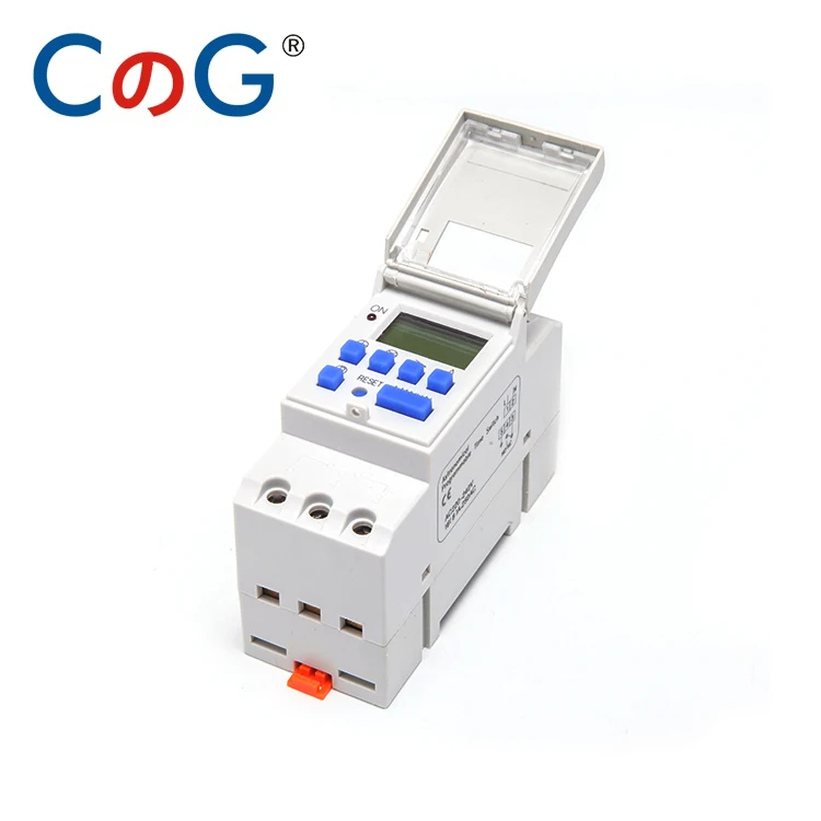 

CG Din Rail Programmable Digital Timer Switch THC15A Relay Control Power 220V 230V 6A 10A 16A 20A 25A 30A Electronic Weekly