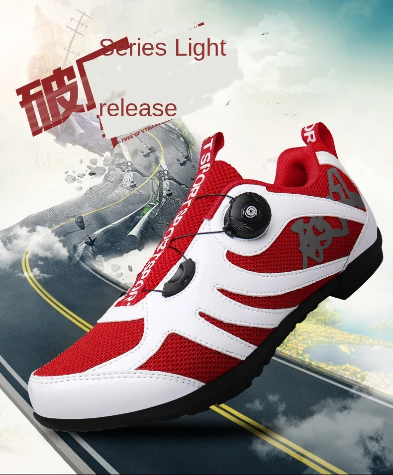 Unisex Cycling Shoes Men Sport Shoes Summer Outdoor Breathable Bicycle Shoes MTB Racing Sneakers Sapatilha Ciclism Plus 36-46