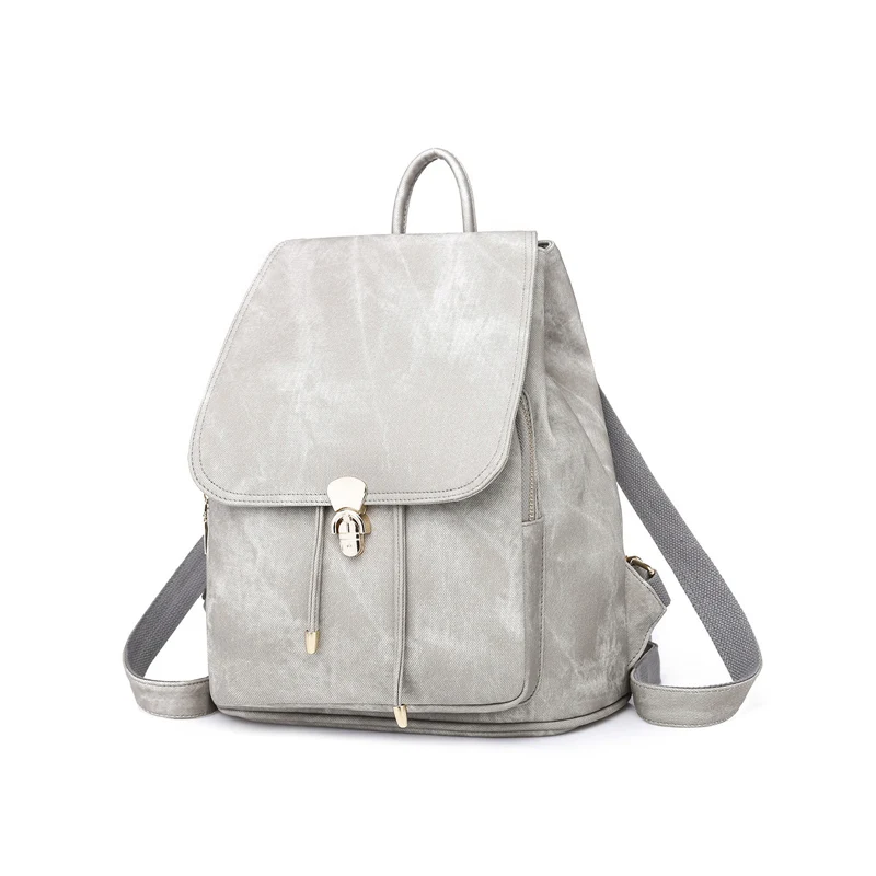 New arrival PU Backpack Women/'s Imitation Denim Pattern Backpack Vintage Wind Bag New arrival PU Backpack Women/'s Imitation Denim Pattern Backpack Vintage Wind Bag