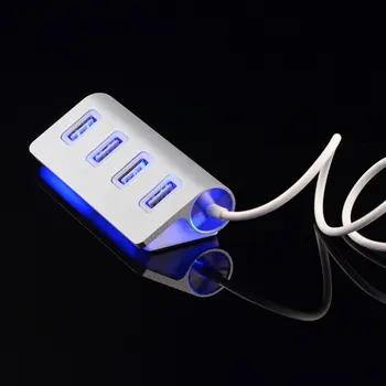 High quality led Mini 4 Port HUB High Speed USB 2.0 Splitter Adapter Hub with Cable For Macbook PC Laptop
High quality led Mini 4 Port HUB High Speed USB 2.0 Splitter Adapter Hub with Cable For Macbook PC Laptop