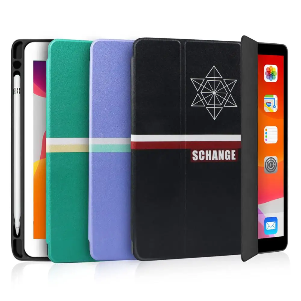 SCHANGE Tri-fold Cover for iPad Air 1 2 3 Case Hard Smart Case with pencil Holder for iPad 7th Gen 10.2 Air 1/2 9.7inch Air 3
SCHANGE Tri-fold Cover for iPad Air 1 2 3 Case Hard Smart Case with pencil Holder for iPad 7th Gen 10.2 Air 1/2 9.7inch Air 3