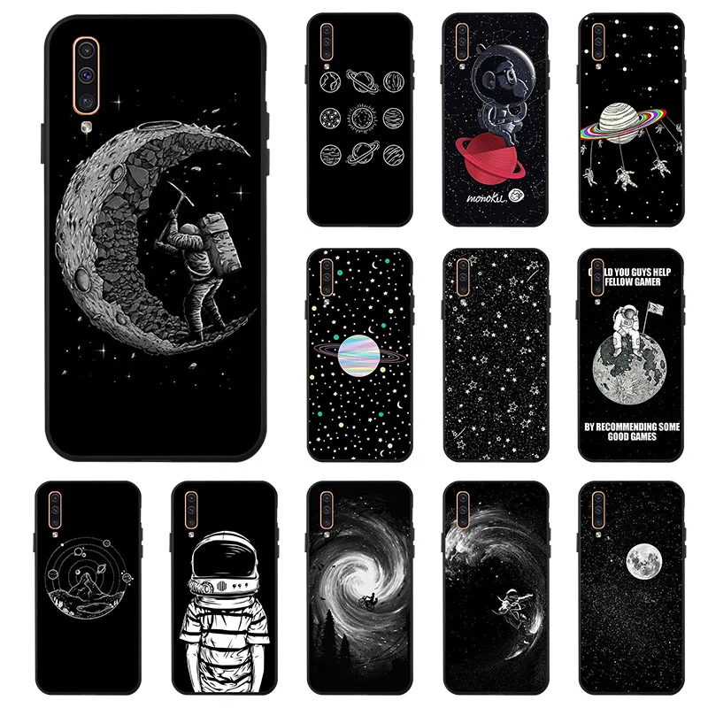 Case For Samsung A50 A70 A40 A30 A20 A10 M30 M20 M10 Case Space Moon Soft Black Painted Phone Cover For Samsung Galaxy A60 A20e
Case For Samsung A50 A70 A40 A30 A20 A10 M30 M20 M10 Case Space Moon Soft Black Painted Phone Cover For Samsung Galaxy A60 A20e