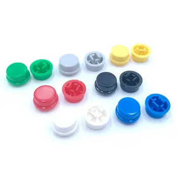 20PCS/LOT Round Tactile Button Caps For 12*12*7.3 mm Tact Switches 5 Colors Switch Cap 12x12x7.3 mm A24 Switch Button Cap
20PCS/LOT Round Tactile Button Caps For 12*12*7.3 mm Tact Switches 5 Colors Switch Cap 12x12x7.3 mm A24 Switch Button Cap