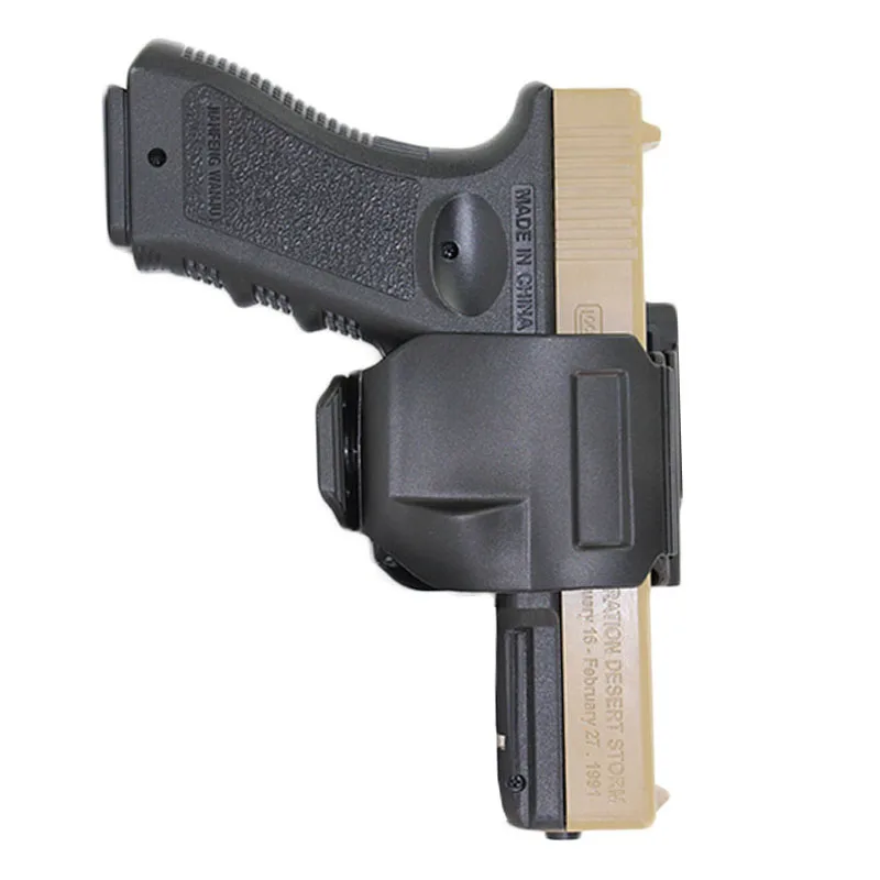 Тактическая кобура для пистолета Glock 17 22 23, пояс для пистолета G17, кобура для переноски с зажимом, аксессуары для левого и правого страйкбола, охотничьего ружья
Тактическая кобура для пистолета Glock 17 22 23, пояс для пистолета G17, кобура для переноски с зажимом, аксессуары для левого и правого страйкбола, охотничьего ружья