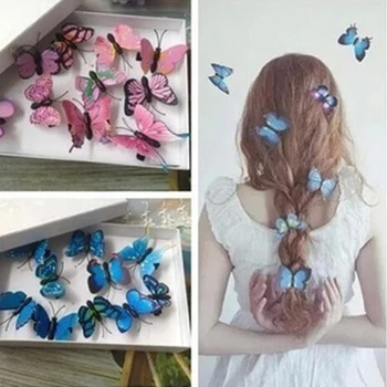 4PCS Butterfly Hair Clips Bridal Hair Accessories Wedding Photography Costume 
4PCS Butterfly Hair Clips Bridal Hair Accessories Wedding Photography Costume