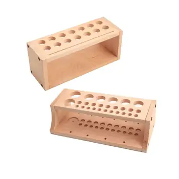 Wooden Organizer Rack Holder Different Sizes Slots Storage Box for DIY Tools G8TB
Wooden Organizer Rack Holder Different Sizes Slots Storage Box for DIY Tools G8TB