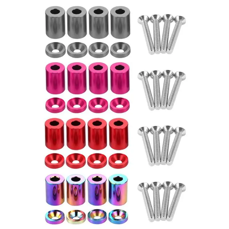 Racing Car Auto Hood Bonnet Billet Aluminum Vent Anodic Oxidation Surface Treatment Technology Spacer Riser Kits M6x45 Bolt
Racing Car Auto Hood Bonnet Billet Aluminum Vent Anodic Oxidation Surface Treatment Technology Spacer Riser Kits M6x45 Bolt