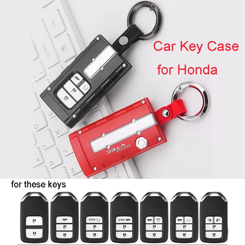 ABS Car Key Case for Honda Civic Accord CRV CITY HRV JAZZ JDM VTEC Engine Designed Covers Protector Keychain Auto Accessories
ABS Car Key Case for Honda Civic Accord CRV CITY HRV JAZZ JDM VTEC Engine Designed Covers Protector Keychain Auto Accessories