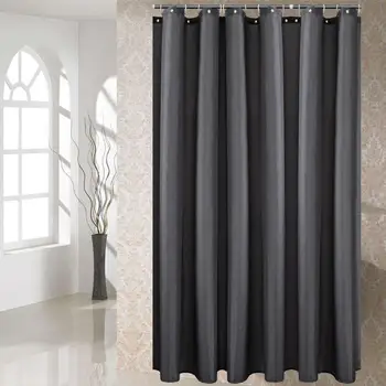 37 Grey Shower Curtain Solid Color Waterproof Bath Curtains Bathroom For Bathtub Bathing Cover Extra Large Wide 12pcs Hooks
37 Grey Shower Curtain Solid Color Waterproof Bath Curtains Bathroom For Bathtub Bathing Cover Extra Large Wide 12pcs Hooks