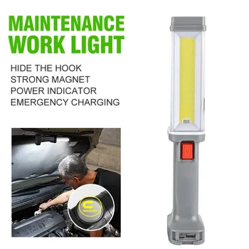 72 LED Work Flashlight USB Rechargeable Magnetic Torch Lightweight Easy Carrying LED Flashlight Lamp for Outdoor Camping
72 LED Work Flashlight USB Rechargeable Magnetic Torch Lightweight Easy Carrying LED Flashlight Lamp for Outdoor Camping
