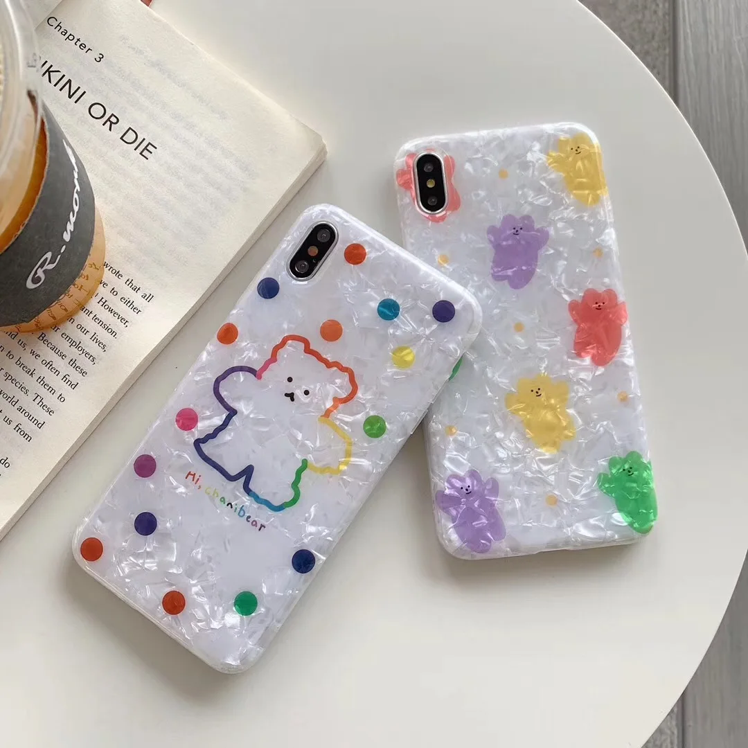 Rainbow Biscuit Bear for Apple xsmax Phone Case Shell All Edges Included XR/6 S/7/8/plus Cute Cool GIRL'S
Rainbow Biscuit Bear for Apple xsmax Phone Case Shell All Edges Included XR/6 S/7/8/plus Cute Cool GIRL'S