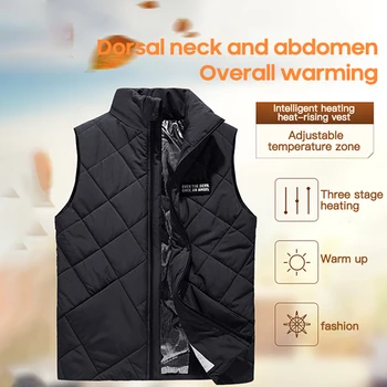 Electric Heated Vest Men Women Washable Heating Waistcoat Thermal Warm Clothing Usb Heated Outdoor Vest Winter Heated Jacket
Electric Heated Vest Men Women Washable Heating Waistcoat Thermal Warm Clothing Usb Heated Outdoor Vest Winter Heated Jacket