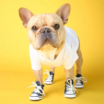 Blue Denim Canvass Pet Dog Shoes Classic For Small Medium Dogs Sport Outdoor Non-slip Shoes Dog Boots French Bulldog Pug
Blue Denim Canvass Pet Dog Shoes Classic For Small Medium Dogs Sport Outdoor Non-slip Shoes Dog Boots French Bulldog Pug