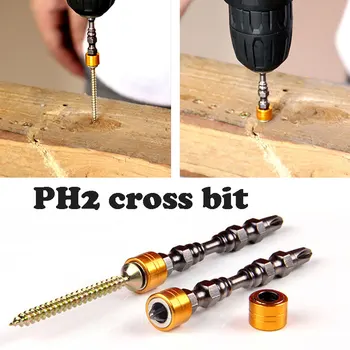 Screwdriver Bit 5pcs/1set Hex Shank Drywall Screw Driver Parts Screwdriver Batch Durable Metal Magnetic Connection Post
Screwdriver Bit 5pcs/1set Hex Shank Drywall Screw Driver Parts Screwdriver Batch Durable Metal Magnetic Connection Post