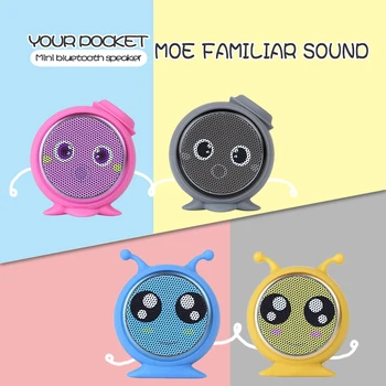 Cartoon Mini Metal Portable Wireless Bluetooth Speaker Stereo SoundBox loudspeaker with Selfie Remote Shutter Control
Cartoon Mini Metal Portable Wireless Bluetooth Speaker Stereo SoundBox loudspeaker with Selfie Remote Shutter Control